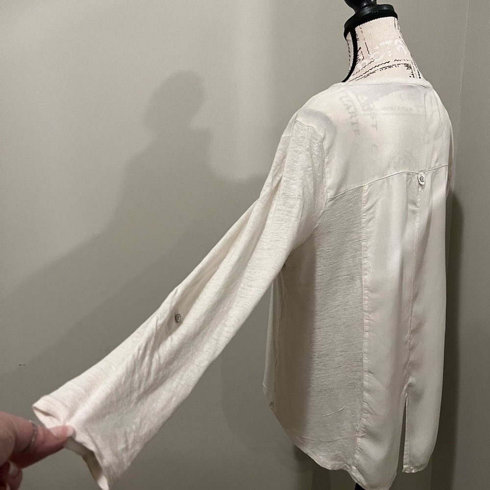 Lucky brand long sleeve blouse/tunic - Picture 6 of 10